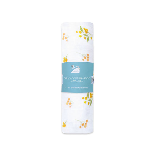 Bamboo Muslin Swaddle - Fall Berries (0-6 Months)
