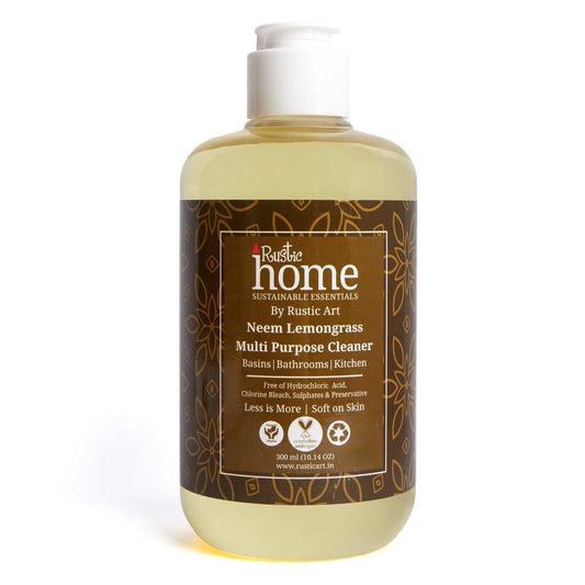 Rustic Art Neem Lemongrass Multipurpose Cleaner (300ml) (All Ages)