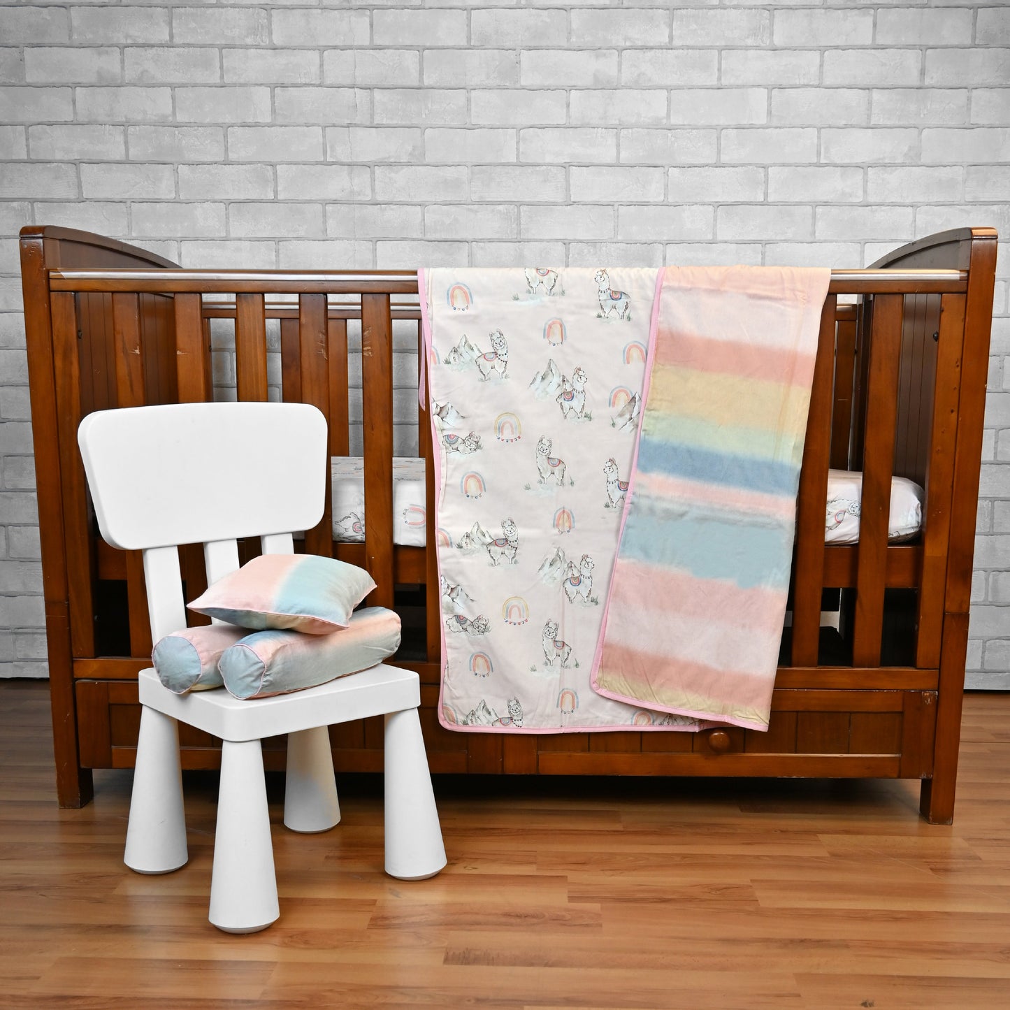 Ooh La Llama - Crib Set of 4 (0-3 Years)