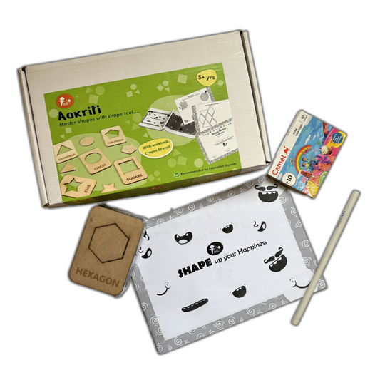 Taali Akriti - Shape Learning and Creativity Kit (3+ Years)
