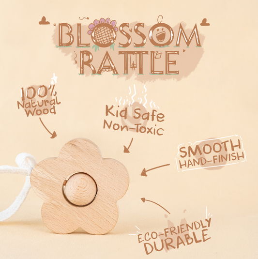 Blossom Rattle (0-12 Months)