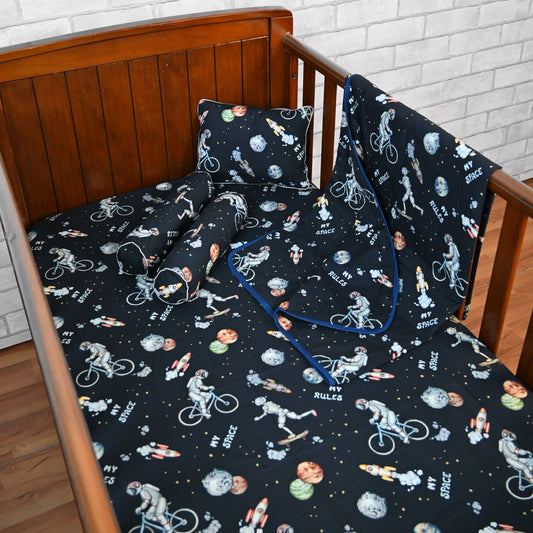 To The Moon And Back - Crib Set of 4 (0-3 Years)