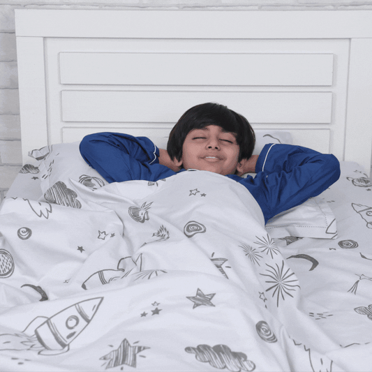 To The Moon And Beyond - Glow in The Dark Blanket (All Ages)
