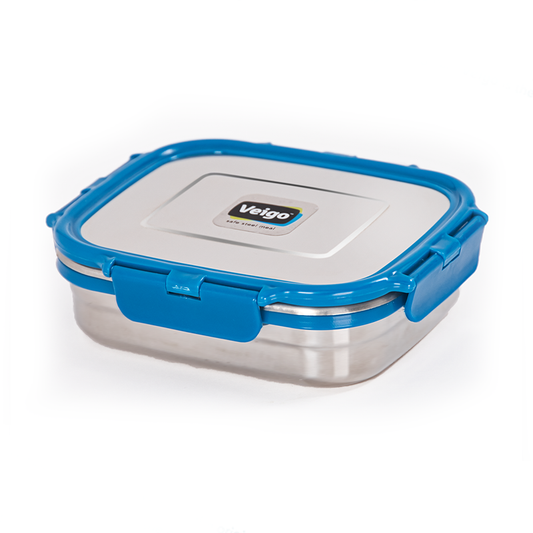 Veigo LARGE Stainless Steel Airtight Lunch Box (All Ages)