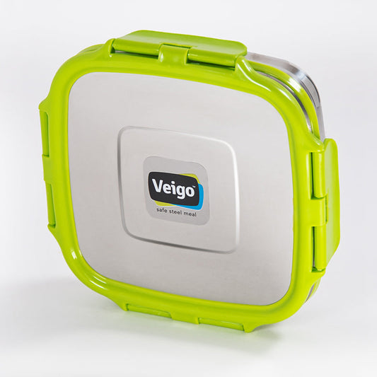 Veigo SANDWICH Stainless Steel Leakproof Lunch Box (All Ages)
