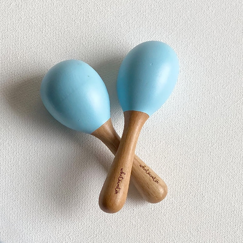 ORGANIC GIFT SET - DOHAR + MUSTARD SEED PILLOW + MARACAS - ZOO (0-3 Years)