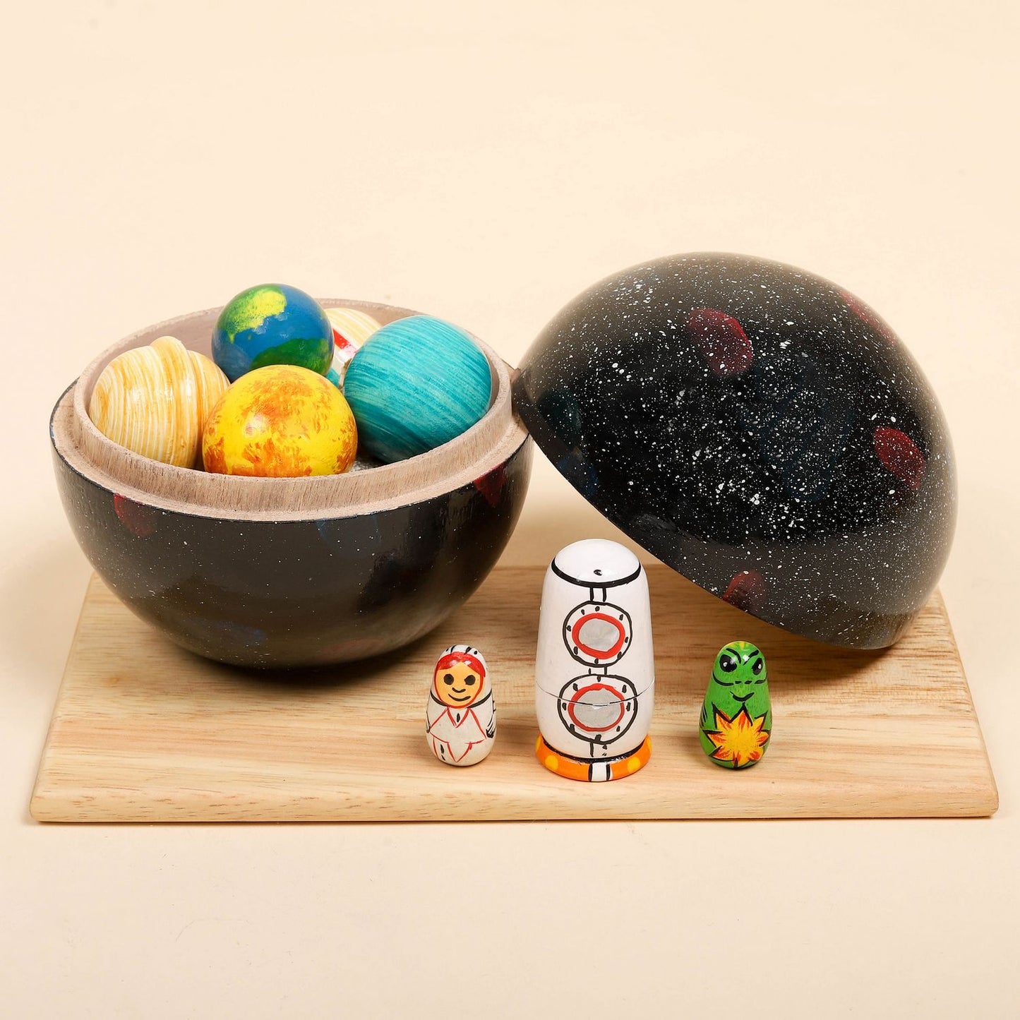 Wooden Solar System Toy (2+ Years)