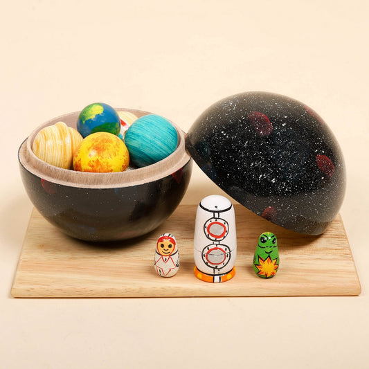 Wooden Solar System Toy (2+ Years)