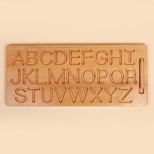 Wooden Alphabet Tracing Board (2+ Years)
