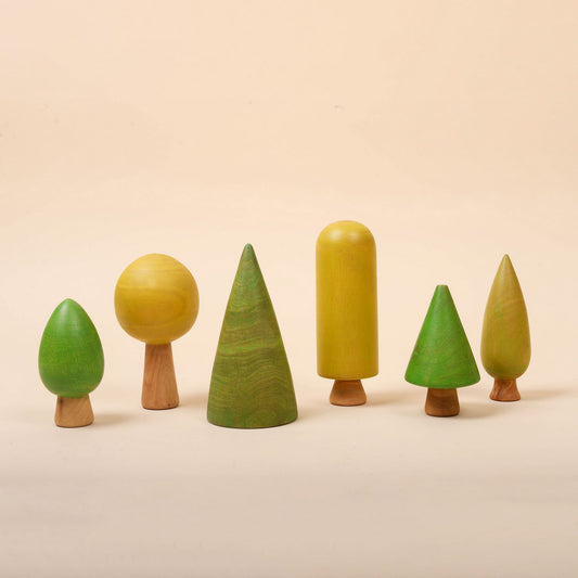 (B) Forest Trees - Set of 6 Trees (All Ages)