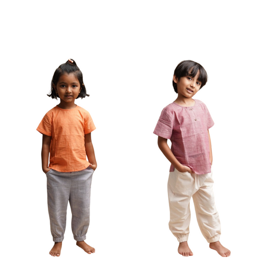 Cotton Comfort Joggers' - For Him and For Her (1-6 Years)