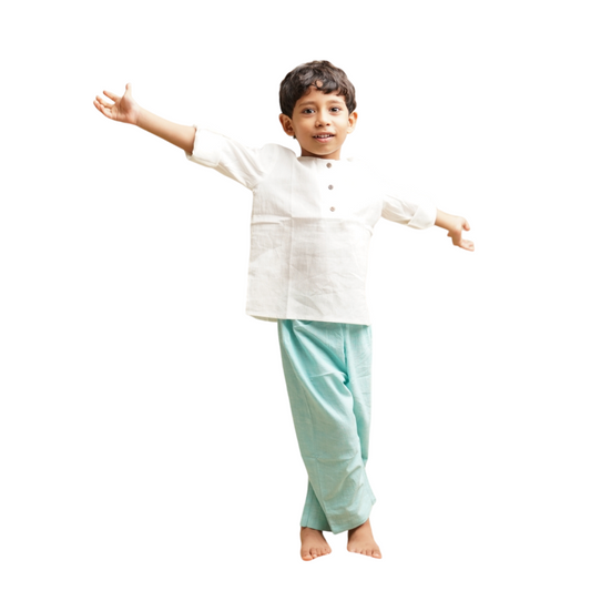 Sleek Sleeve' - Boys' Button-Down Sleeve Shirt (1-6 Years)